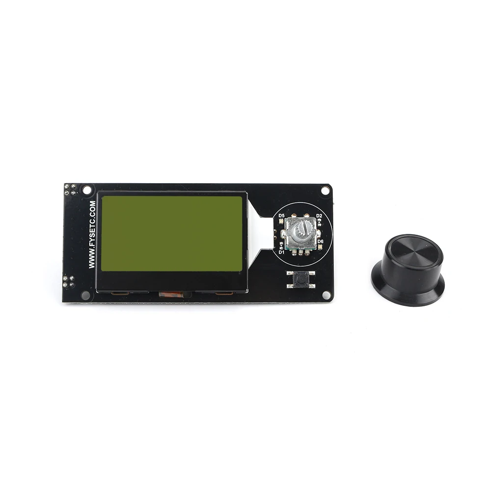 C Тип MINI12864 ЖК-экран черный на белом mini 12864 V1.2 ЖК-дисплей с поддержкой Marlin DIY с sd-картой 3d принтер запчасти