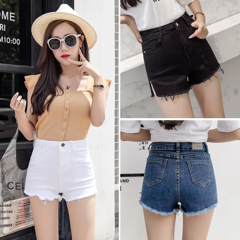 2018 Повседневное дикий темперамент модные волосатые джинсы Для женщин Высокая