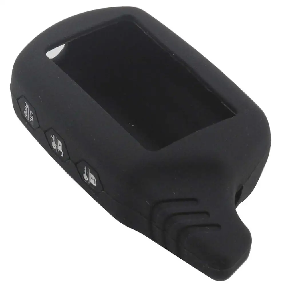 

Jingyuqin пантера брелок для ключей, силиконовый чехол для оригинальной Starline B9/B91/B6/B61/A91/A61/V7 LCD, двухсторонняя Автомобильная Дистанционная сигнализация