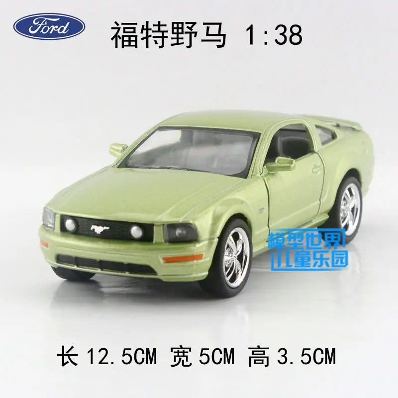 Модель высокого моделирования 1:36 игрушечные машинки из сплава Ford Mustang 2006 FORD GT