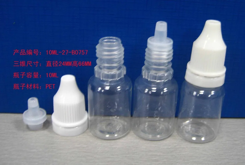 Lot 3000pcs tamper evident cap 10ML essential oil bottle pet with lid dropper | Дом и сад