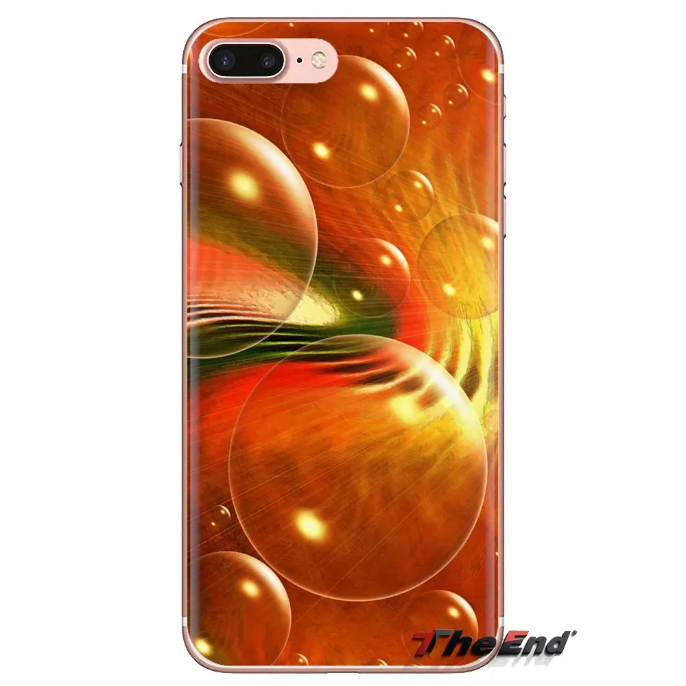 For HTC One U11 U12 X9 M7 M8 A9 M9 M10 E9 Plus Desire 630 530 626 628 816 820 830 Abstract Orange Art Silicone Phone Shell Cases |