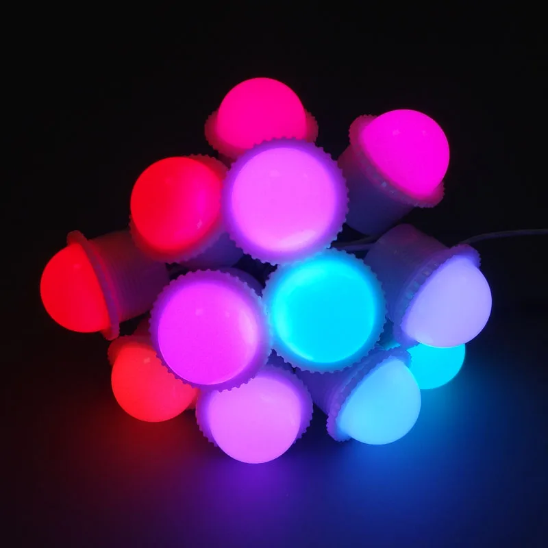 DC12V 26 мм 3 светодиодный s WS2811 светодиод с модулем RGB пиксель светильник источник 5050
