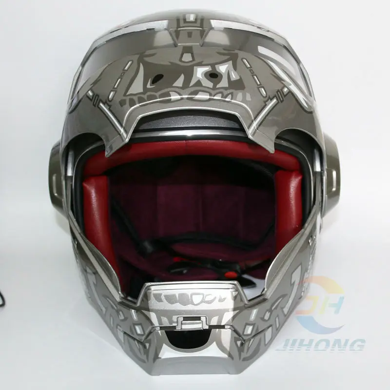 ABS Terminator MASEI IRONMAN железный человек мотошлем мотоциклетный велосипедный шлем