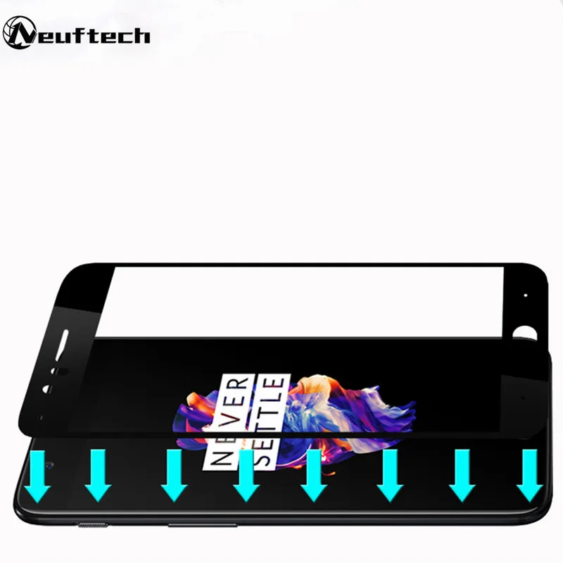 Полное покрытие закаленное Стекло Экран протектор для oneplus 6 т 5 3 оригинальный 3t