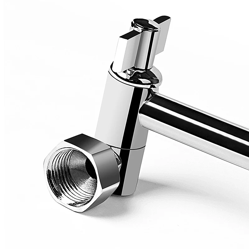 Медная насадка для душа удлинитель регулируемый душевой рычаг ванной комнаты --