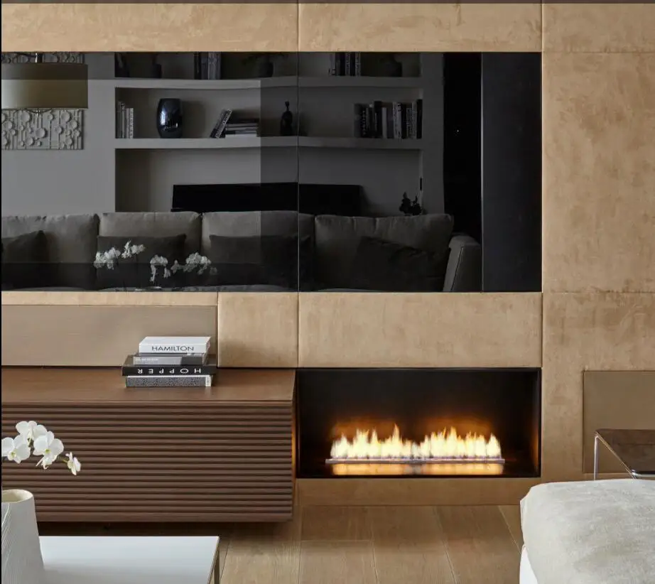 

Inno living fire 36-дюймовый электрический камин с дистанционным управлением