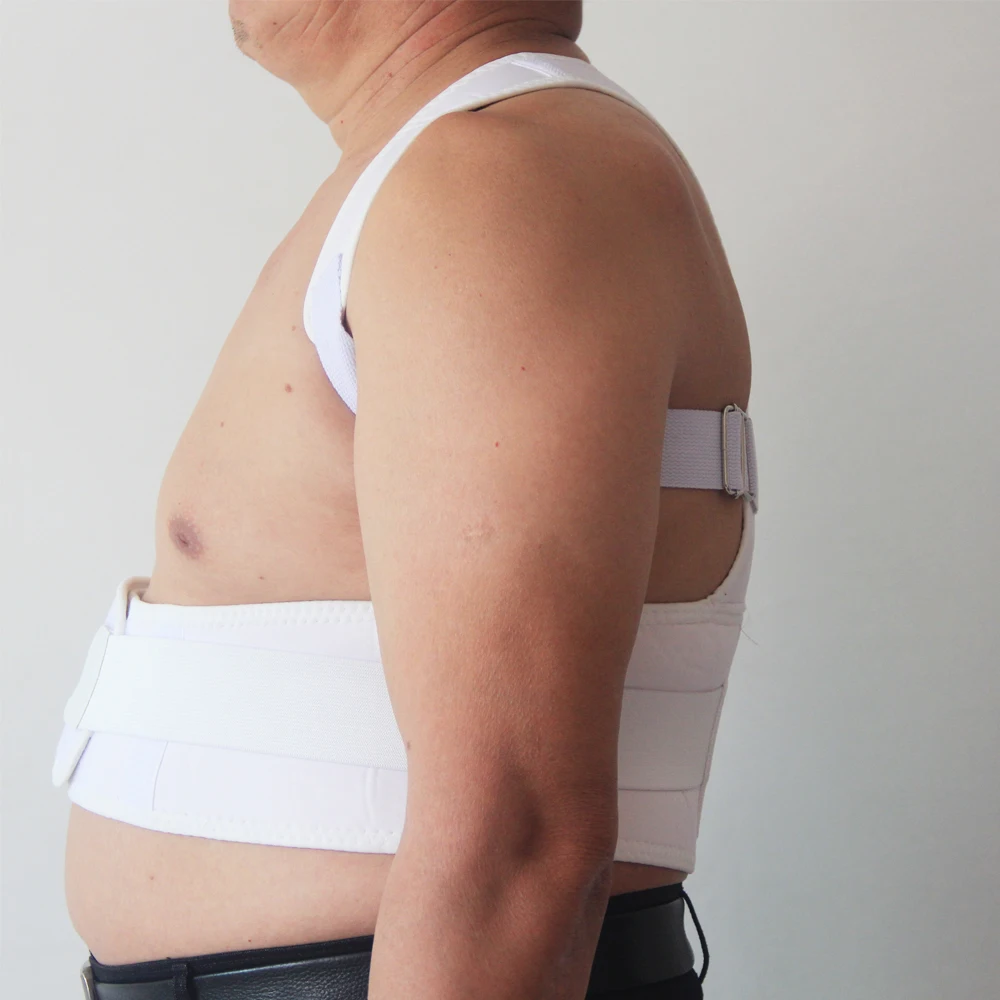 Поддерживающие поясничные ремни для спины Корректор осанки мужской поясничный