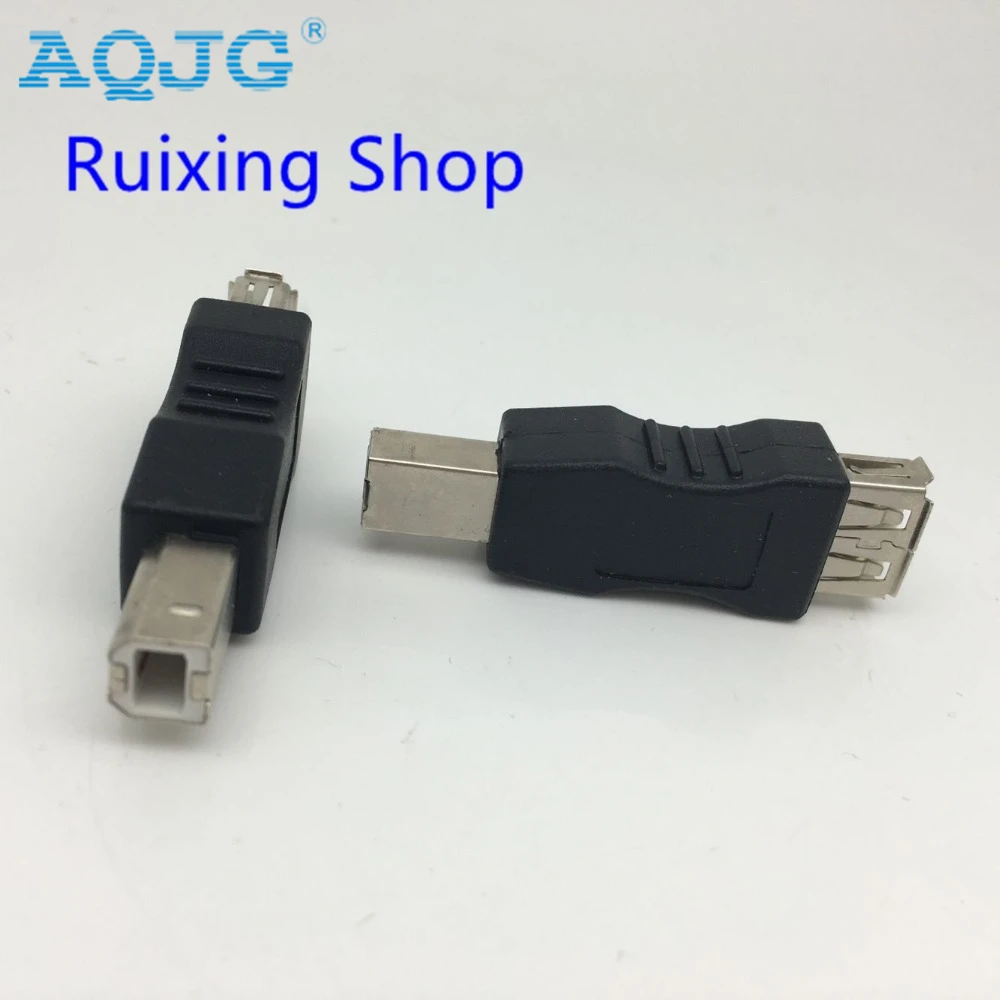 Блок управления принтером AQJG USB A мама к B папа адаптер для принтера Внешний порт 2 0