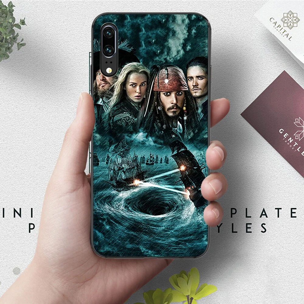 1 Силиконовый чехол "пираты Карибы" для huawei P8 Lite P9 Mimi P10 P20 Pro P Smart Z P30 - Цвет: 1