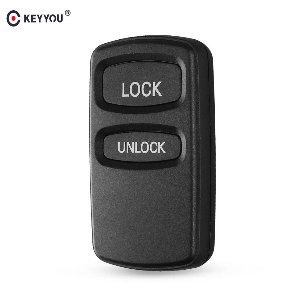 

KEYYOU 2 Button Remote Car Key Shell Case For Mitsubishi Lancer Outlander Endeavor Galant Replacement Auto Keyless Key Cover