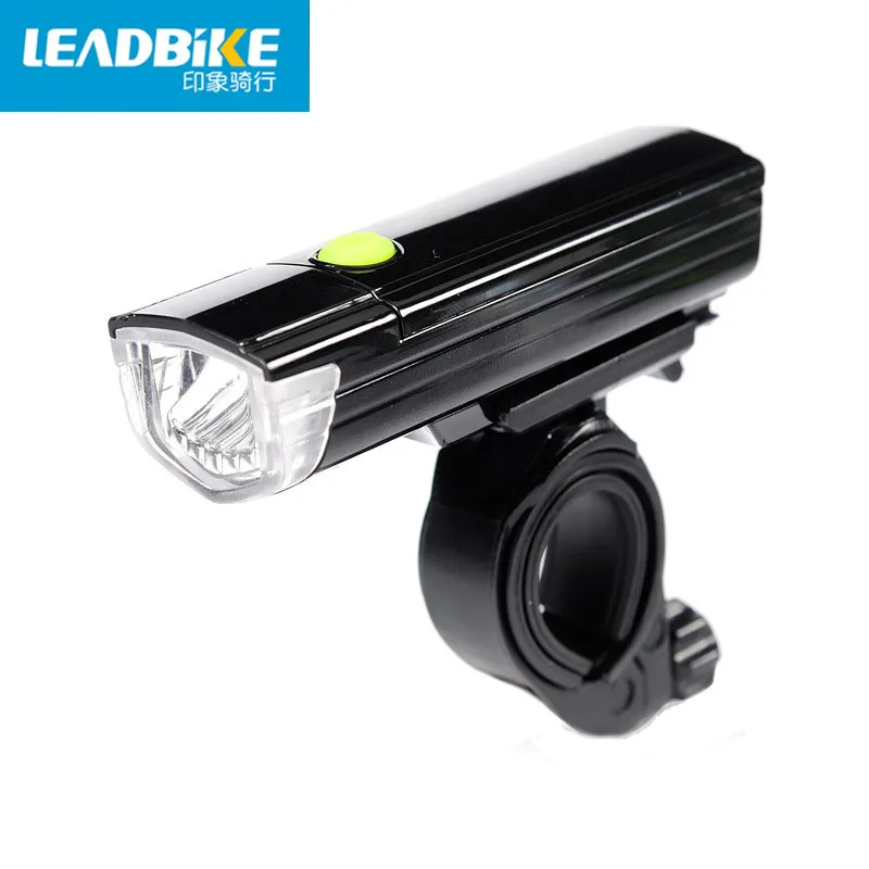 Сверхъяркий передний светодиодный фонарь Leadbike для велосипеда водонепроницаемый