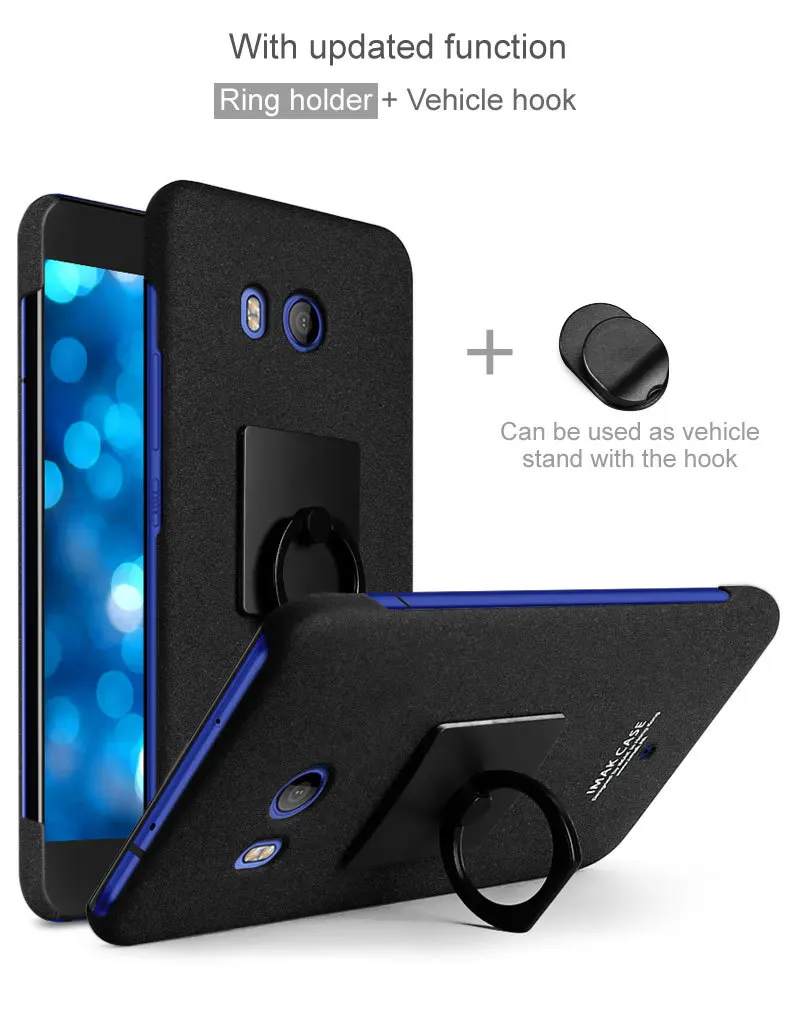 Чехол для htc U11/Ocean Imak Cowboy Series Mattle, Жесткий Чехол из поликарбоната, задняя крышка для htc U11, чехол, Подарочный держатель с кольцом