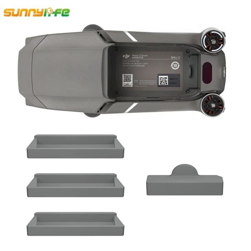 Sunnlife DJI Мавик PRO 2 силиконовый пыле тела Порты и разъёмы зажигания Защитная крышка