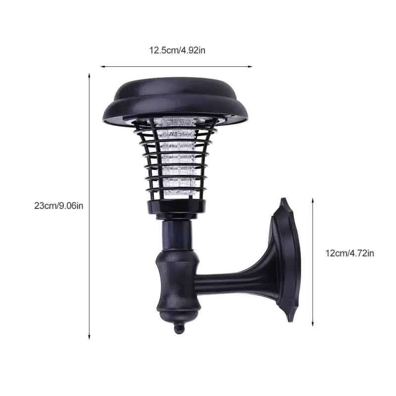 Солнечный москитный убийца лампа УФ-жук Zapper светильник светодиодный садовый