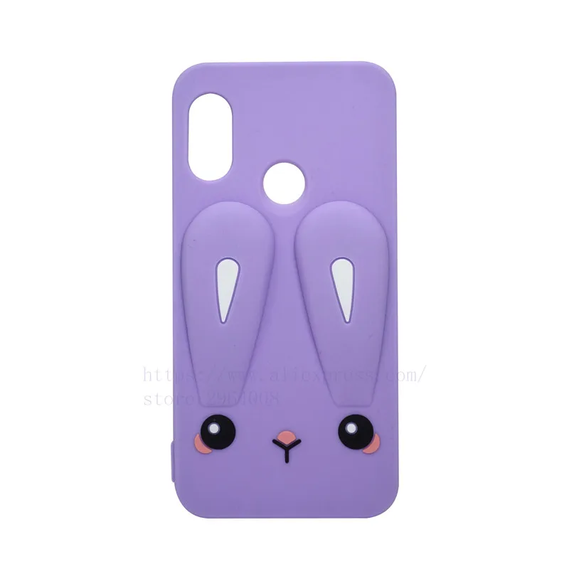 TRISEOLY 3D мультяшный силиконовый чехол для Xiaomi Redmi Note 7 чехол Чехол с кроликом милая мягкая задняя крышка для Redmi Note 7 Pro чехол s