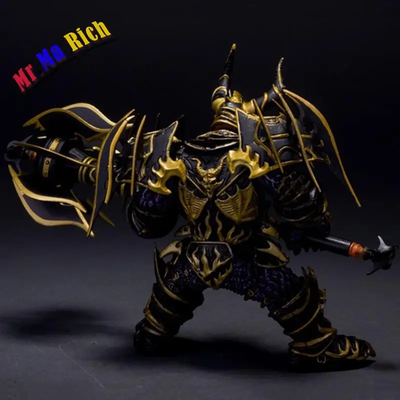 Хит Wow онлайн игра серии 1 Warrior Thargas Anvilmar фигурка ПВХ игрушка (китайский Ver.)|pvc toy|action