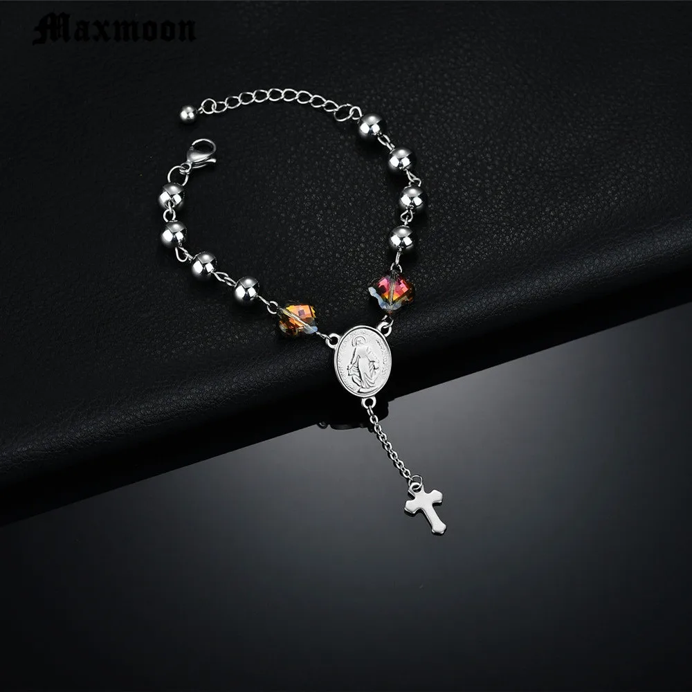 Браслет Maxmoon с изображением иконы Святой сердца милосердия Иисуса св. Иконы