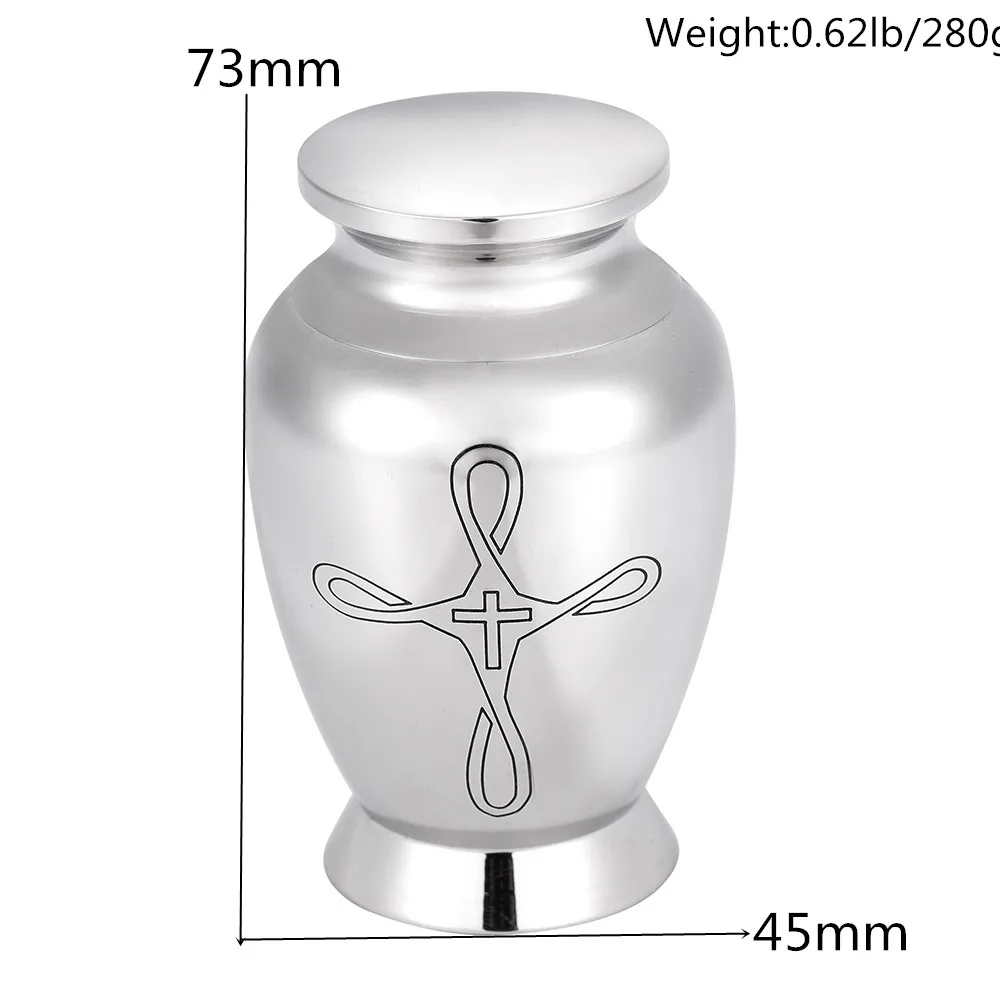 

Pure Handcrafted 316L Stainless.S Large Adult Funeral Affordable Urn for Ashes Stainless Steel Cremation Mini Jars Engravable