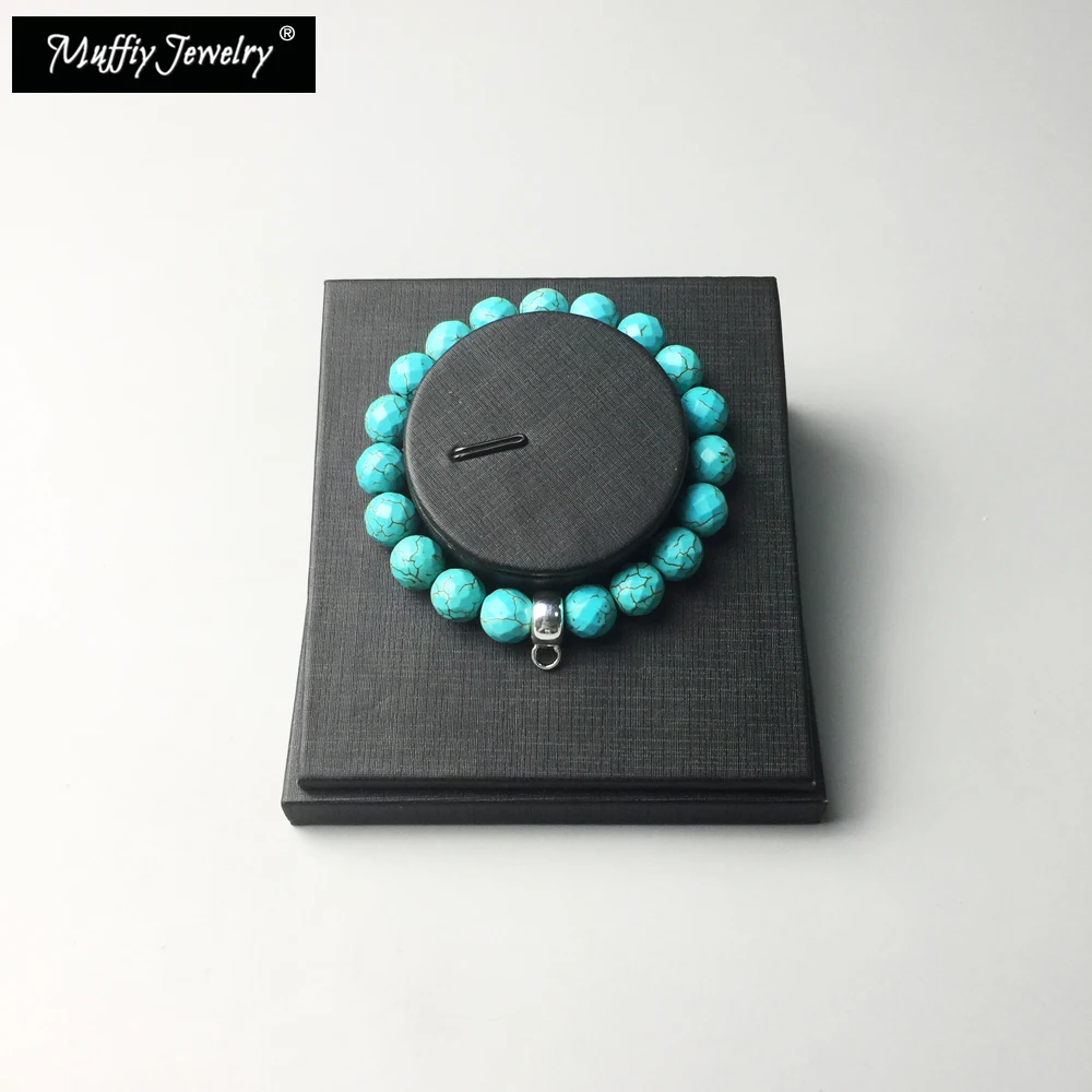 Женский браслет 10 мм очаровательный супер-сделка из серебра 2018 пробы ювелирный