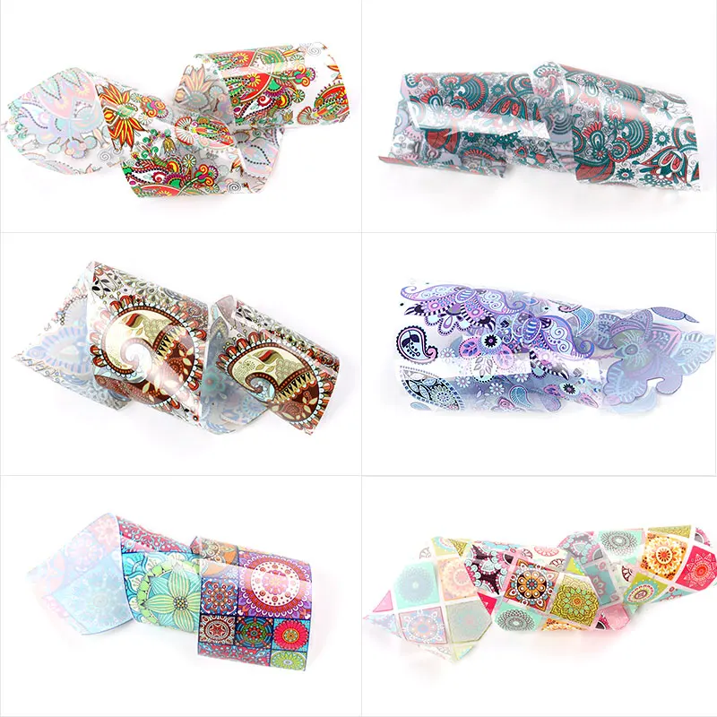 10 шт. цветные конверты для ногтей 20 х4 см