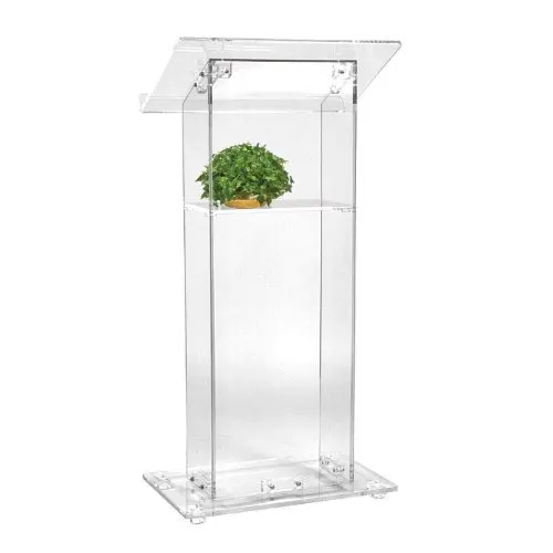 Free Shipping Transparent hot sale and modern design acrylic digital Lectern Church pulpit | Мебель