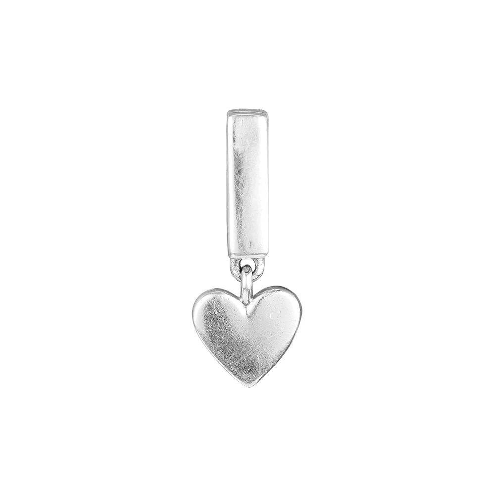 

Floating Heart Clip Charm Genuine 925 Sterling Silver Charms Beads Fits Original Reflexions Bracelet Women DIY Jewelry Making