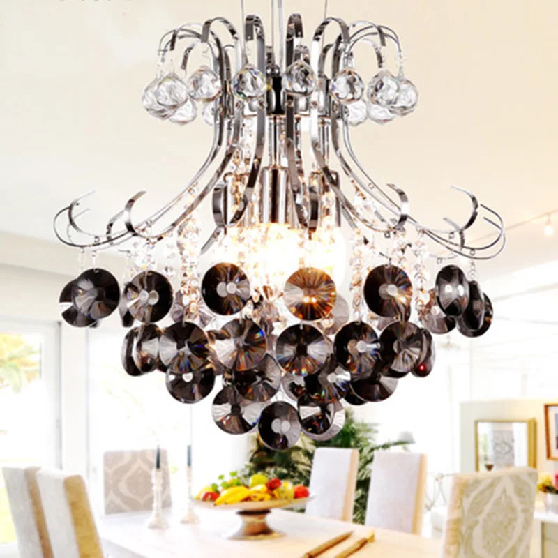 Новые Классические хрустальные подвесные светильники роскошный светодиодный