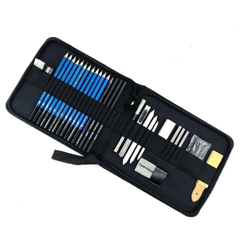 Набор кисть для эскиза 33 шт. резиновый карандаш рисования взрослых набор скетчей