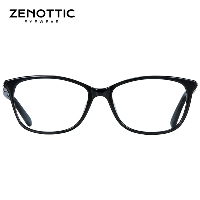 Очки ZENOTTIC ацетатная оправа, женские модные очки, оптические линзы, компьютерные очки, очки по рецепту, очки BT3007