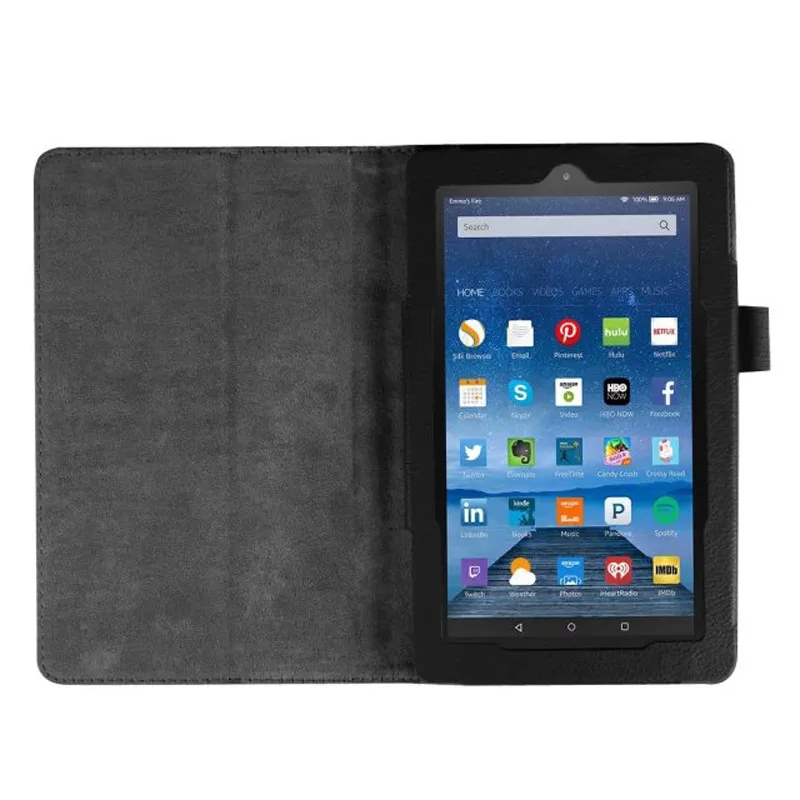 Чехол для планшета синий кожаный чехол-подставка для Amazon Kindle Fire HD 7 планшет* 90