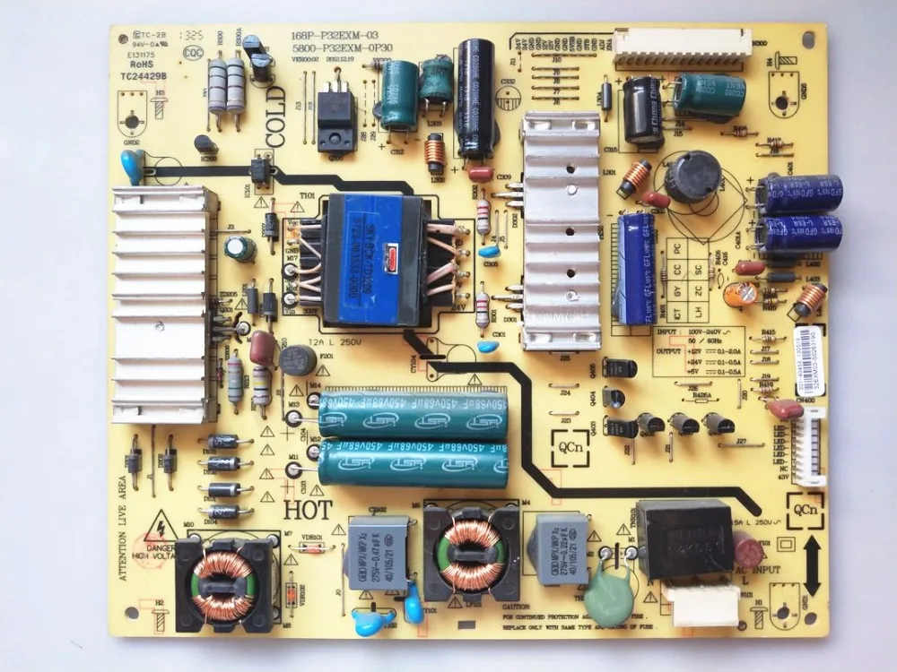 

Original 32E500E Power Board 168P-P32EXM-03 5800-P32EXM-0P30 Speaker Accessories