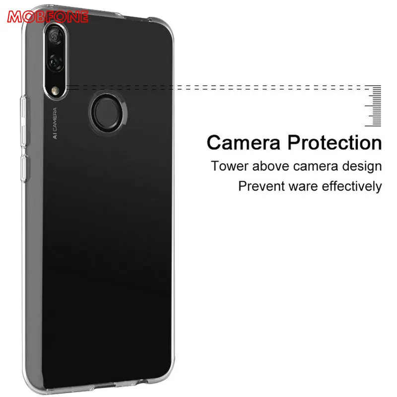For Asus Zenfone Max Plus M2 ZB634KL Case MOBFONE UX-1.0 Series Ultra Thin Transparent Pro ZB631KL ZB633KL Cover |