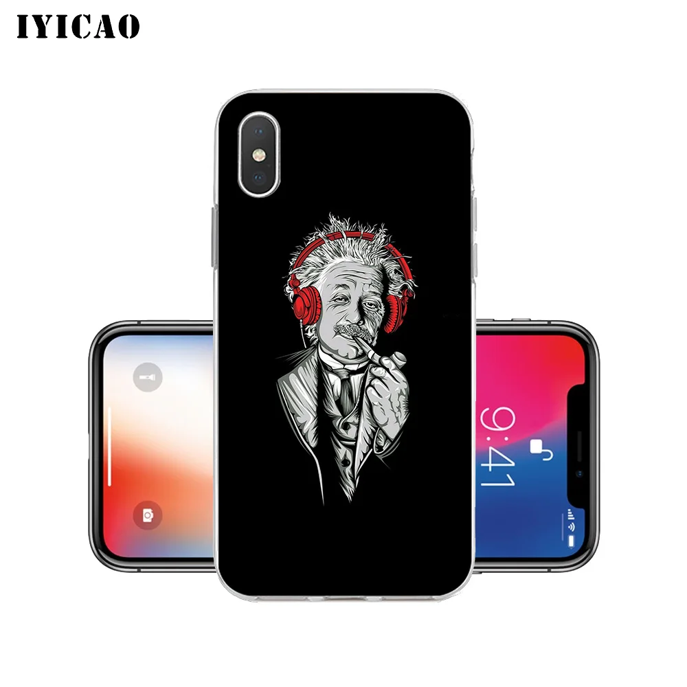 IYICAO Забавный Мягкий силиконовый чехол для iPhone X XR XS MAX 6 6s 7 8 Plus 5 5S SE TPU | Мобильные