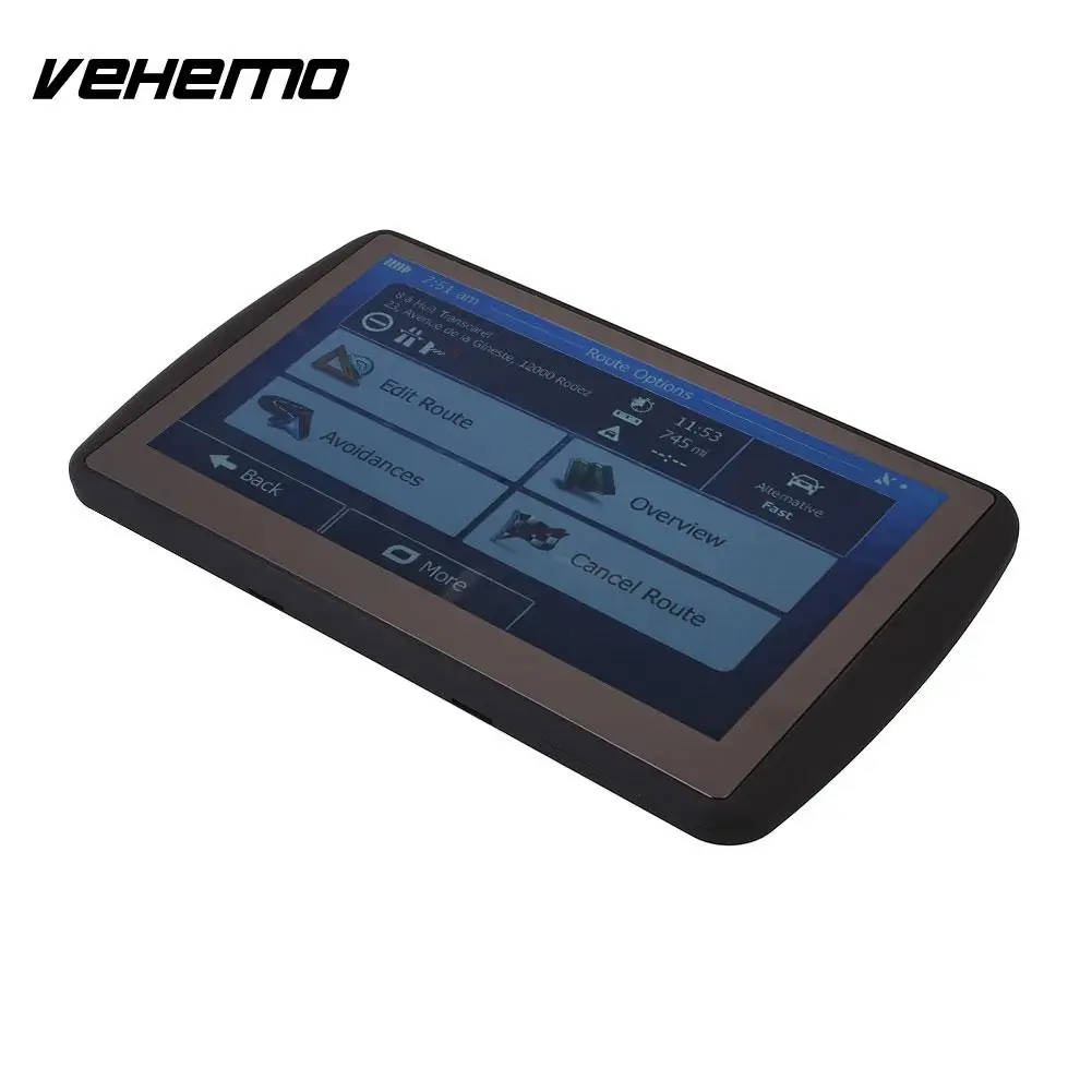 7 дюйм(ов) 4 г Портативный HD gps Satnav MP3 плеер с картой Бесплатная Карты для автомобиля