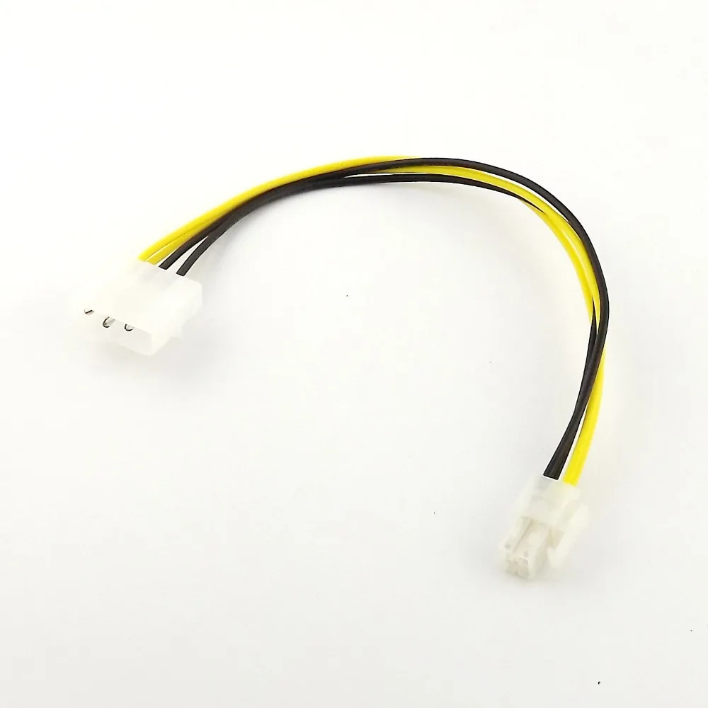 10 шт. IDE 4 Pin Molex P3 до P4 12V ATX Power Материнская плата ПК адаптер питания