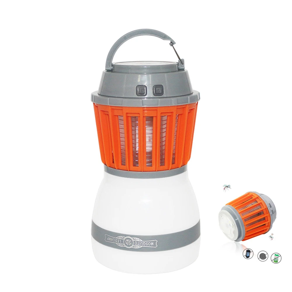 Портативная лампа ловушка для комаров водонепроницаемый светодиодный ночник с