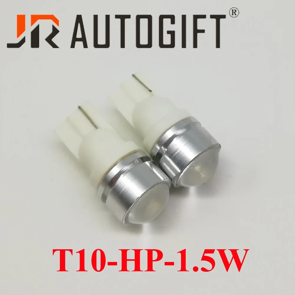 Car-styling 100pcs/lot T10 -HP-1.5W Round Lens LED Light Bulb W5W white 12V/24V clearance light turn signal instrument light. | Автомобили