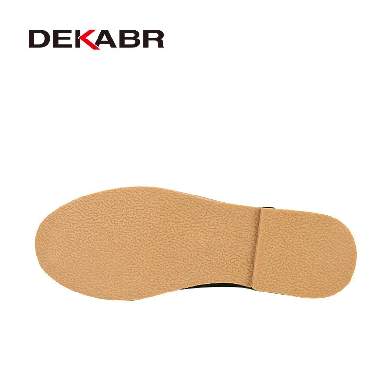 DEKABR/мужские ботинки; Новинка года; ботильоны из спилка; модные мужские туфли; нескользящие водонепроницаемые мужские ботинки высокого качества; сезон весна-осень