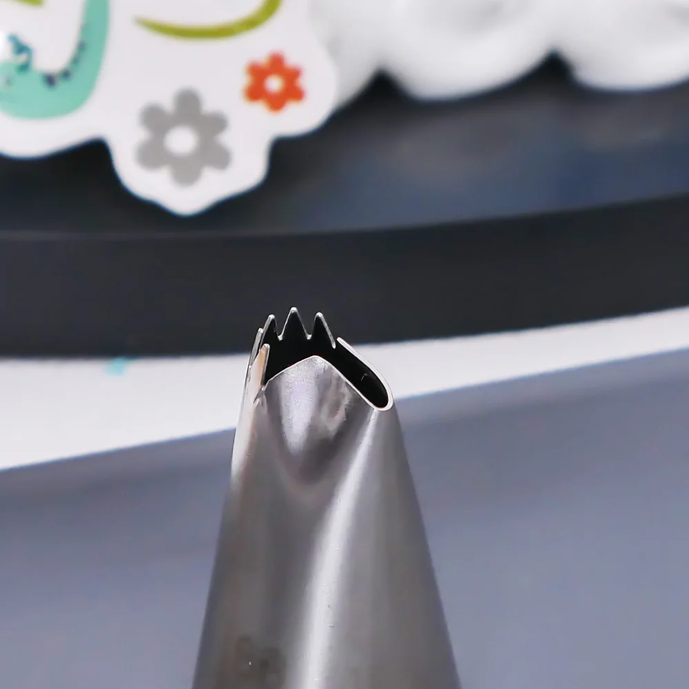 #86 Нержавеющая сталь глазури трубопроводов сопла крем металлические