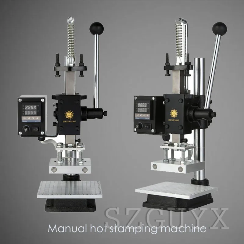 Multi-function digital display hot stamping machine, printing machine wallet pressure label branding machine