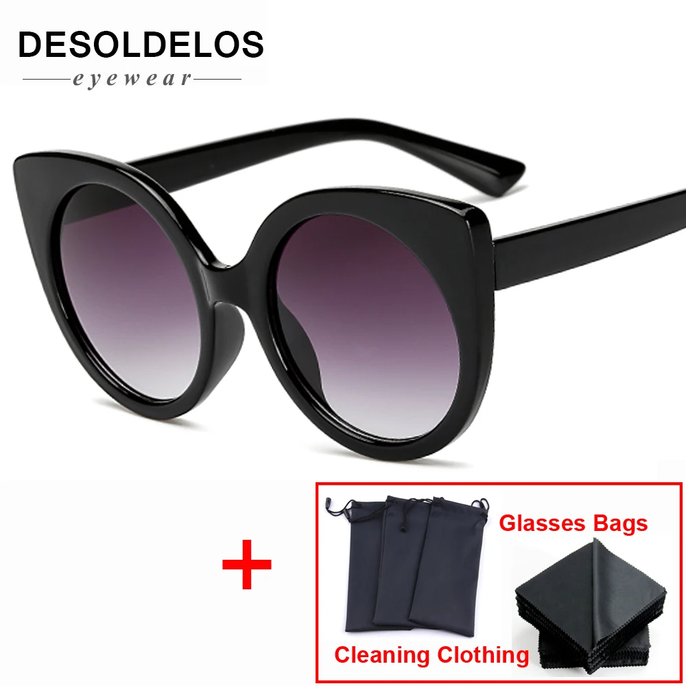 

2019 Fashion Cat eye Sunglasses Women Luxury Brand Designer Vintage Sun glasses Female Glasses For Women Gafas de sol uv400