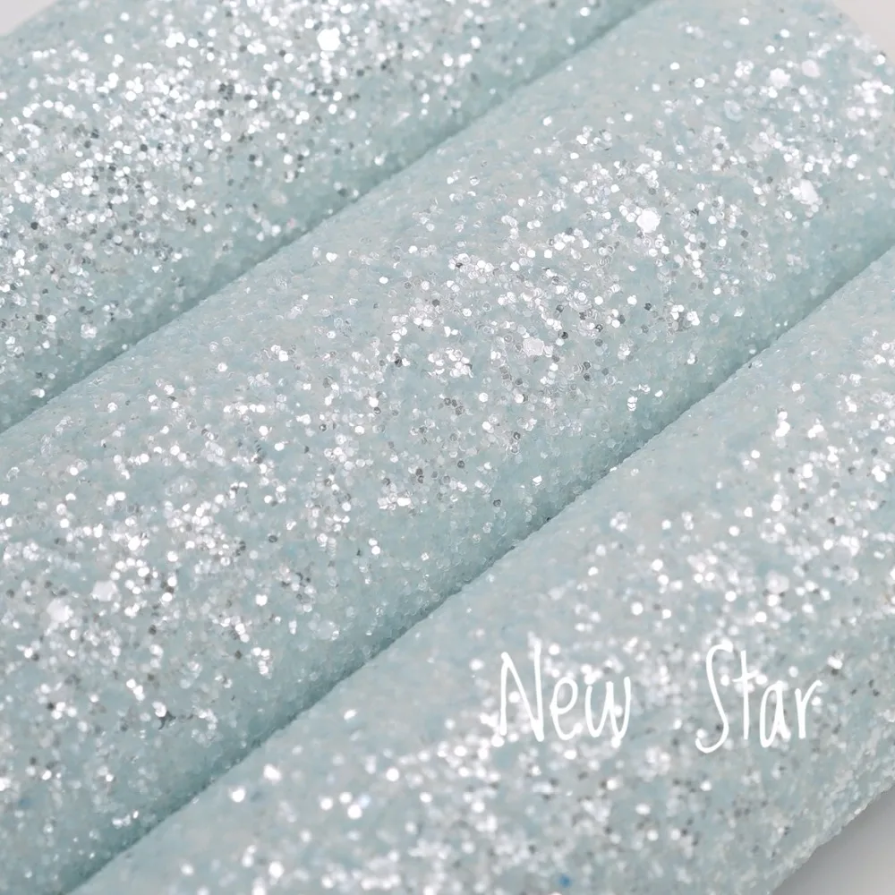 New Star Glitter Leather Highly sparkle very chunky no shading difference self-Stick glitter borders A4 sheets | Дом и сад