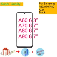for samsung galaxy a60 a70 a80 a90 touch screen front glass panel touchscreen lcd outer display lens a60 a80 front glass