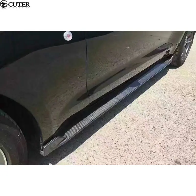 Комплект для кузова автомобиля из углеродного волокна передняя губа задняя