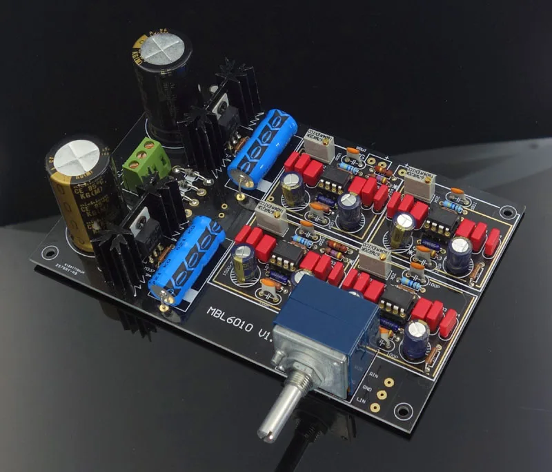 Ссылка MBL6010D предусилитель Предварительный усилитель плата блок питания интеграционная плата AD797/NE5534