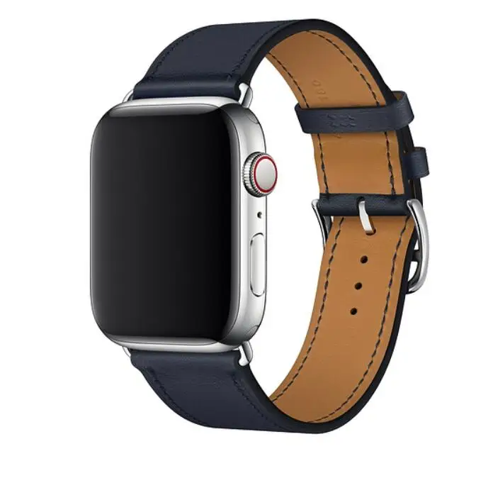 Браслет для наручных часов iwatch серии пояса 5/4/3/2/1 натуральная кожа ремешок для наручных часов Apple Watch, версии один тур 38 мм 42 мм 40 мм 44 мм