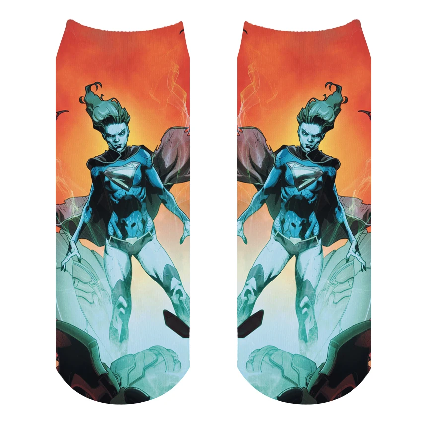 Модные повседневные хлопковые носки BAEKADOO с 3D рисунком|printed socks|socks fashionprinted 3d socks |