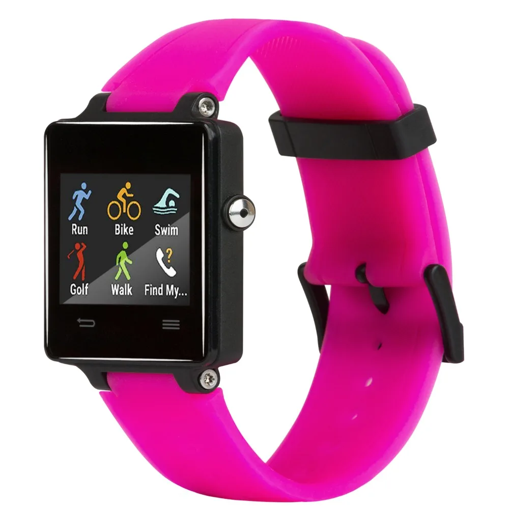 Baaletc для Garmin Vivoactive Ацетатный ремешок мягкий силиконовый сменный фитнес-браслет с застежками для Garmin Vivoactive