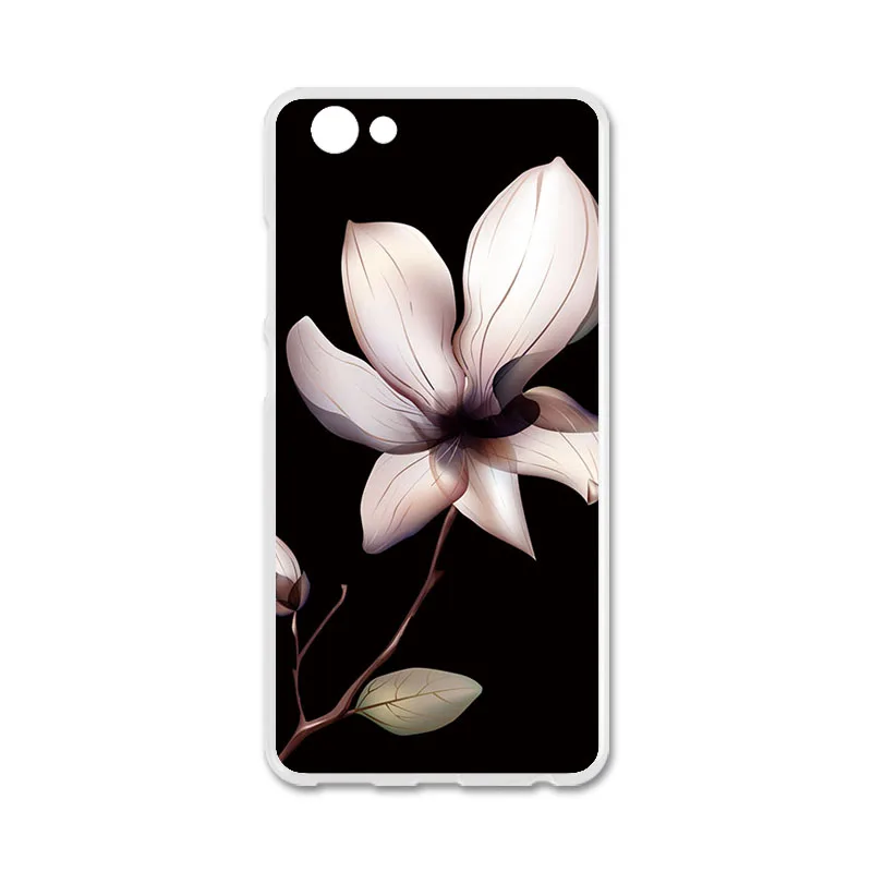 C110 TPU чехол s для Vivo Y71, силиконовый чехол-бампер с цветочным рисунком для Vivo Y71i, 6,0 дюймов, чехол для телефона, мягкая задняя крышка, Fundas - Цвет: C110